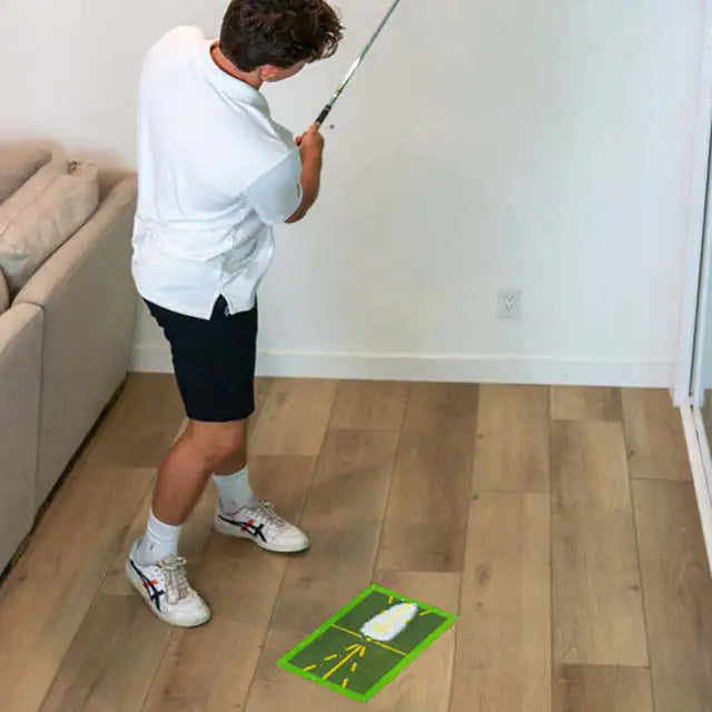 Precision Golf Swing Training Mat